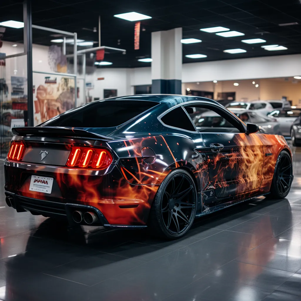 Digital Vinyl Wrap and Digital Car Printing