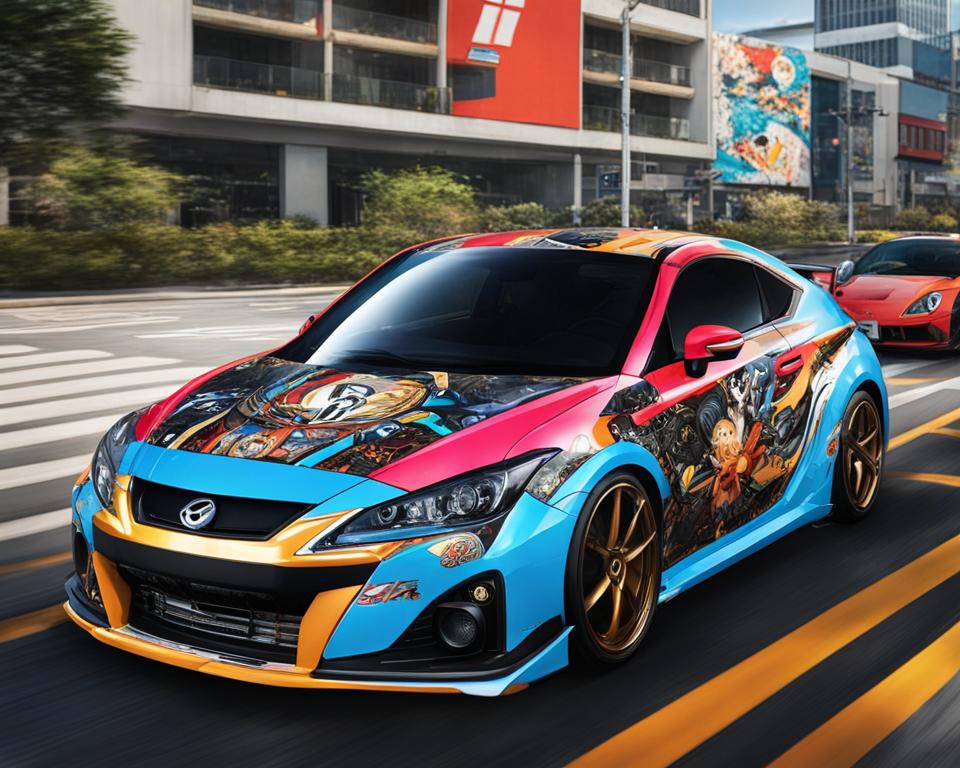 Itasha car wrap