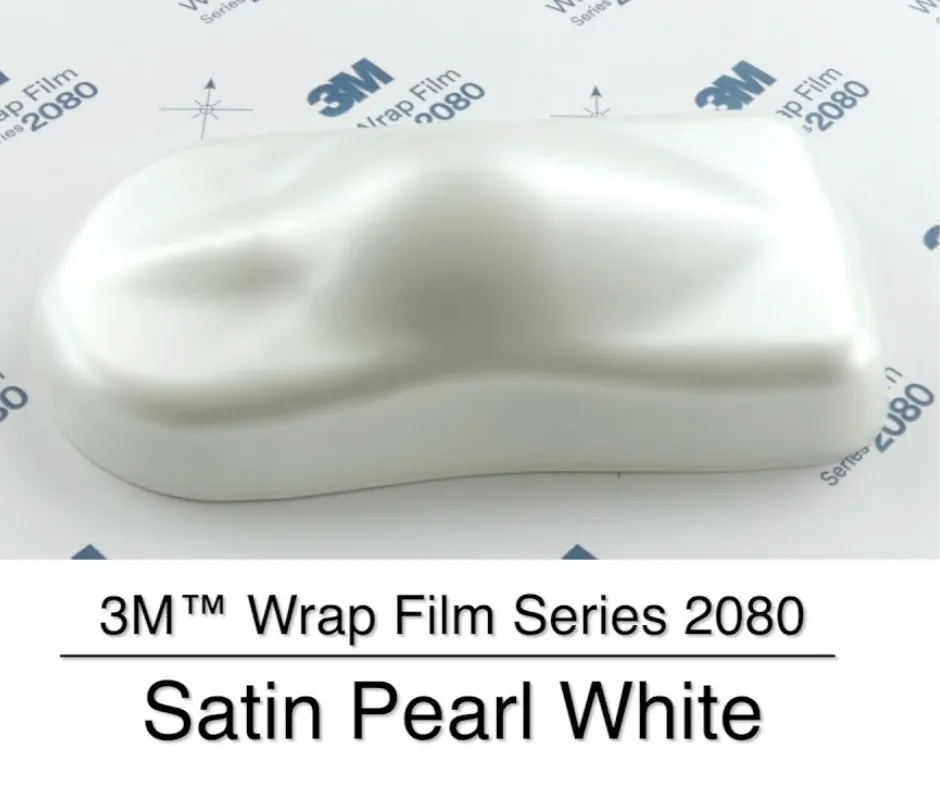 Car Wrap Pearl White 